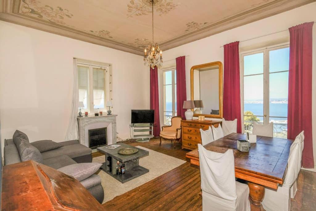 Mont Boron Magnificent View-3 - Wifi - A.c Appartement *